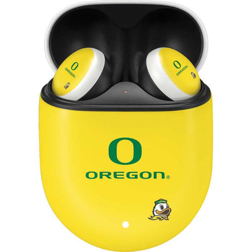 University of Oregon Ducks Green Gradient Google Pixel Buds Skin